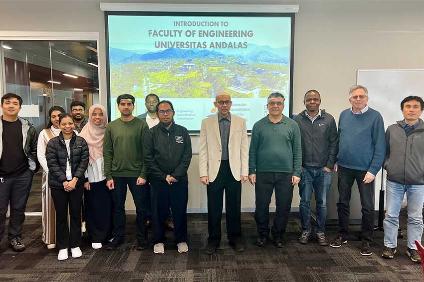 CFPER Hosts Talk on potential Collaboration Opportunities with Universitas Andalas