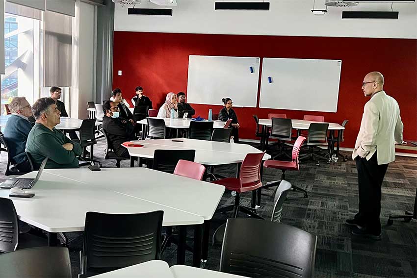 CFPER Hosts Talk on potential Collaboration Opportunities with Universitas Andalas