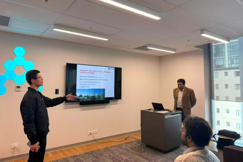Centre Hosts Distinguished Invited Talk on Hybrid AC/DC Smart Grids