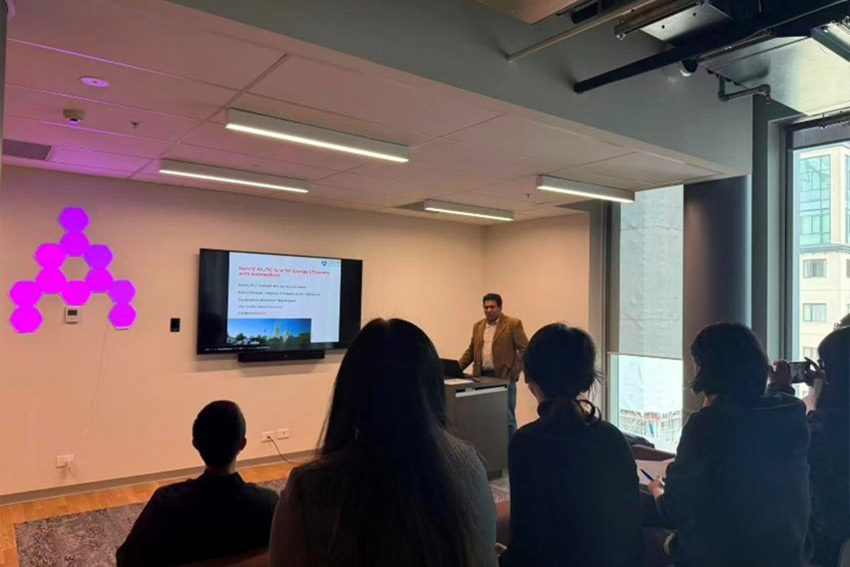 Centre Hosts Distinguished Invited Talk on Hybrid AC/DC Smart Grids